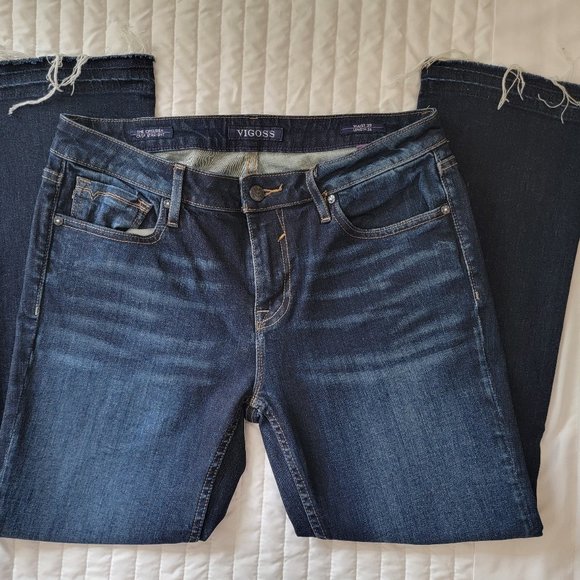 Vigoss "The Chelsea" Crop Straight Jeans - Excellent condition! - Picture 1 of 3